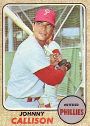 1968 Topps Baseball Cards      415     Johnny Callison
